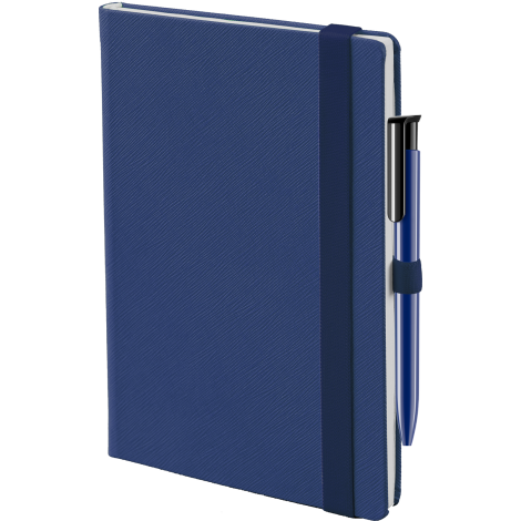 Denim Colour Notebook  Black and White London