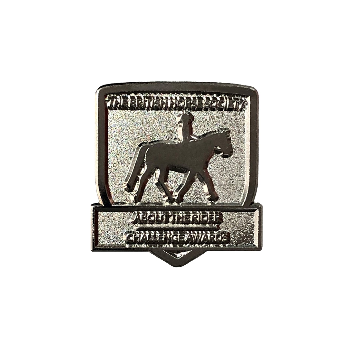 Metal Relief Badges  Silver  