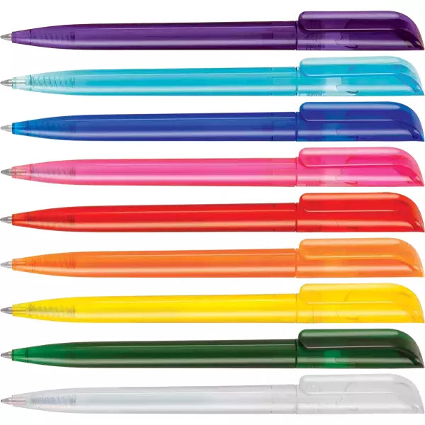 Alaska® Diamond Ballpen Plastic Pens Black and White London