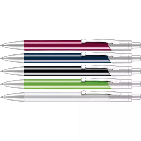 Calypso Ballpen Metal Pens Black and White London