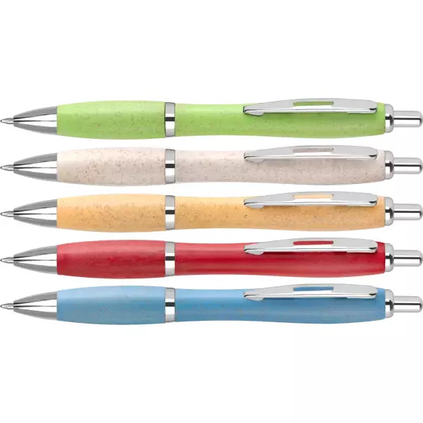 Contour® Colour Wheatstraw Ballpen  Black and White London