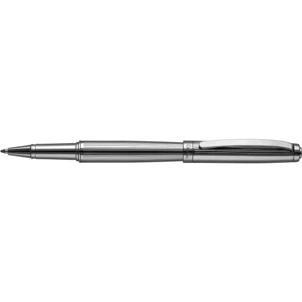 Lustrous Rollerball - Chrome  Black and White London