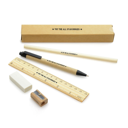 Aber Stationery Set Stationary Sets Black and White London