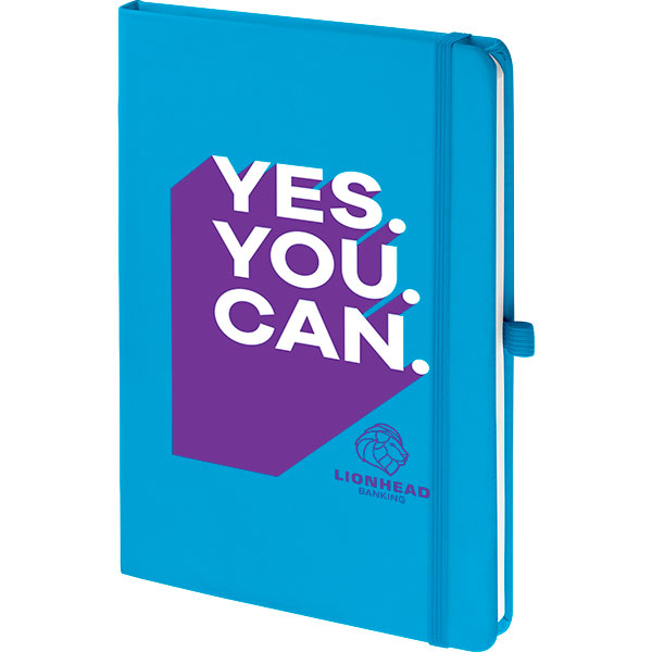 Mood® Coloured Softfeel Notebook Notebooks Black and White London