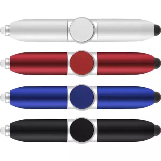 LED Axis Spinner Ballpen Pen   