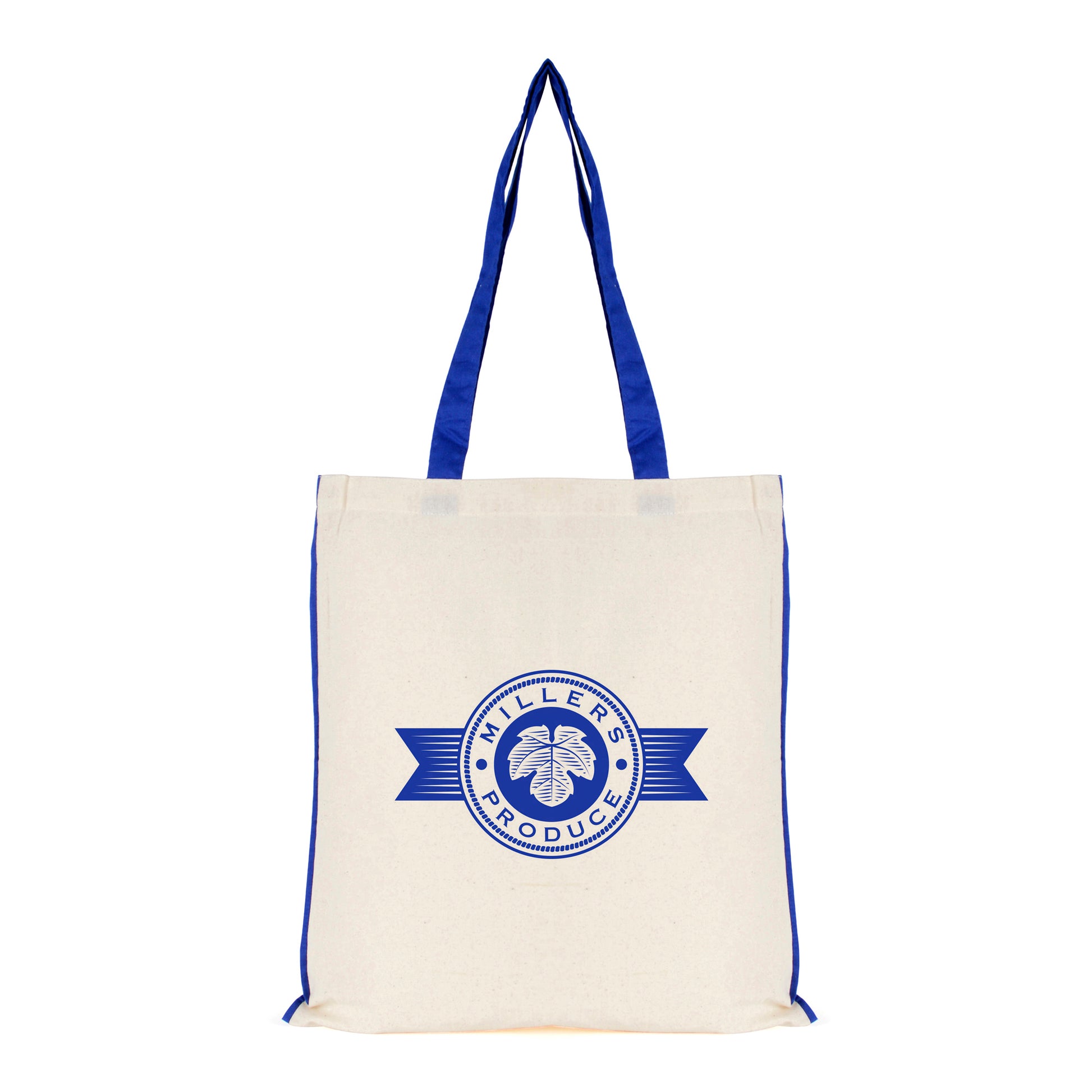 Adelaide Shopper Cotton & Jute Bags Black and White London