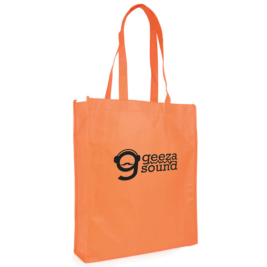 Andro Shopper Non-Woven Tote Bags Black and White London