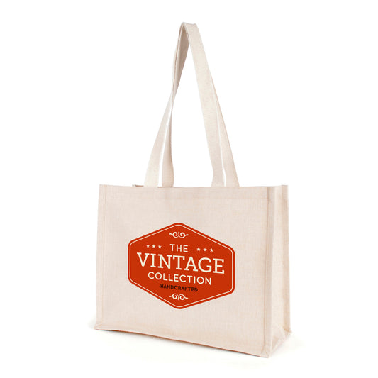Berwyn Shopper Cotton & Jute Bags Black and White London