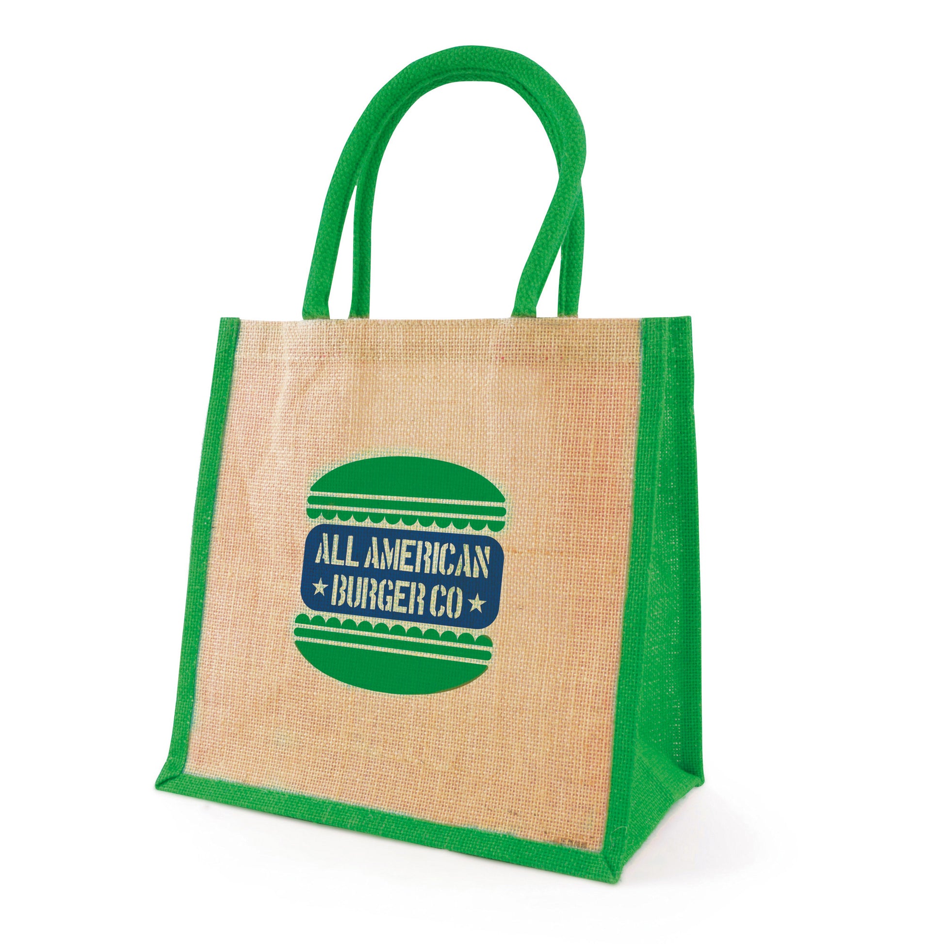 Coloured Halton Shopper Cotton & Jute Bags Black and White London