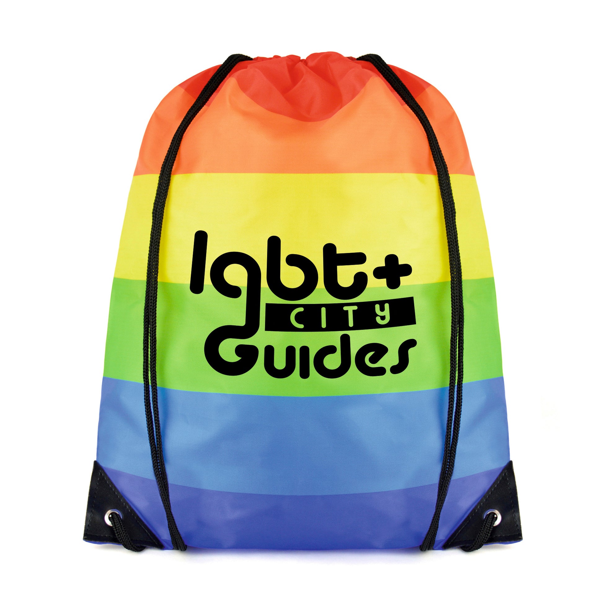 Rainbow Drawstring Bag Drawstring Bags   