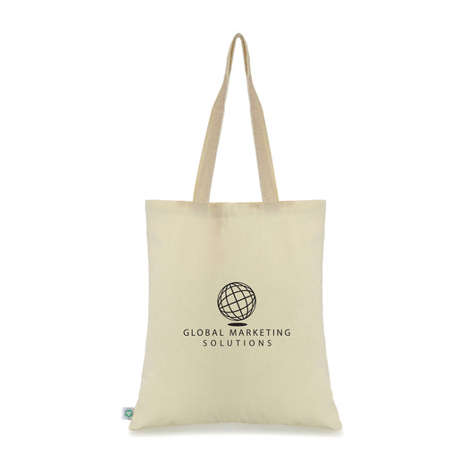 Eden Cotton Shopper Recycled Tote Bags Black and White London