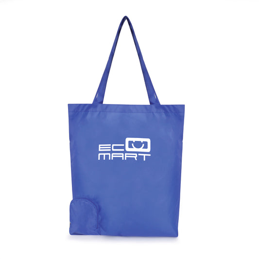 Trafford Foldable Shopper Foldable Tote Bags Black and White London