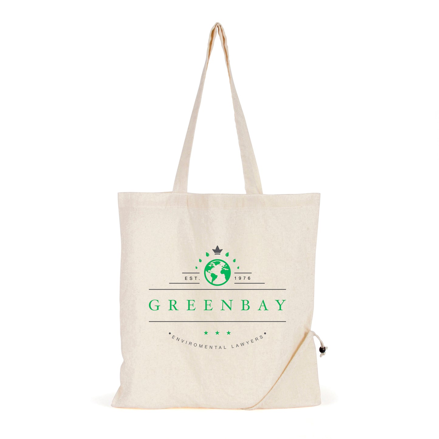 Natural Cotton Foldable Shopper Tote Bags   