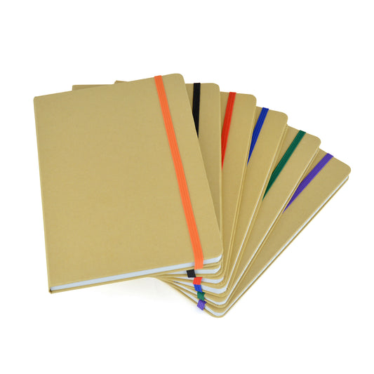 A5 Natural Recycled Notebook Notebooks Black and White London
