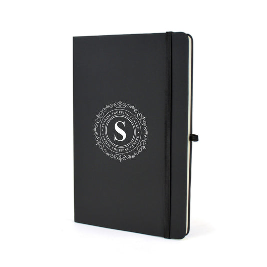 A5 Mole Antibac Notebook Notebooks Black and White London