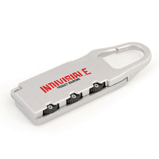 Candado Travel Lock Travel Accessories Black and White London
