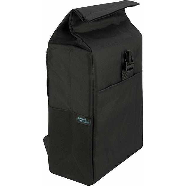 Teynham Eco Recycled Cooler Backpack Cooler Bags Black and White London
