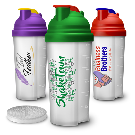 Shakermate Protein Shaker 700ml 700 Black and White London