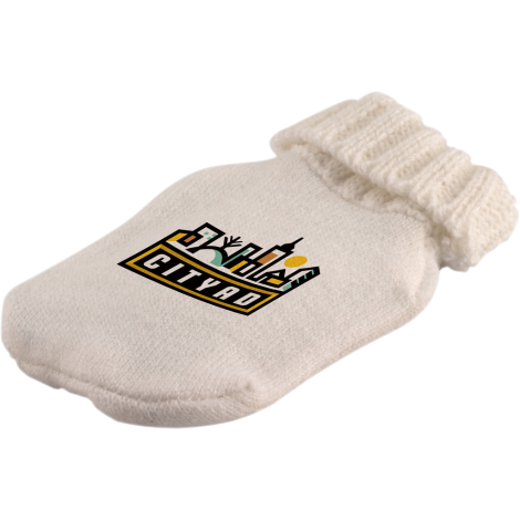 Mini Hot Water Bottle Hand Warmer  Black and White London