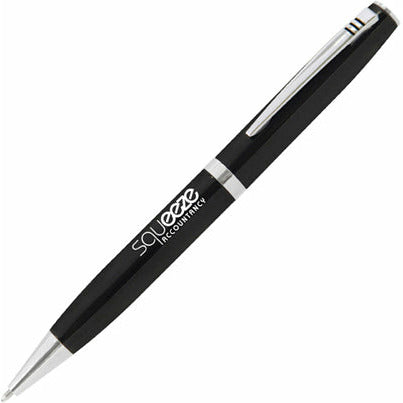 Pacer Ball Pen  Black and White London