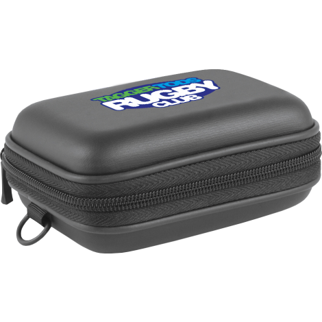 Travel Case for Power Bank  Black and White London