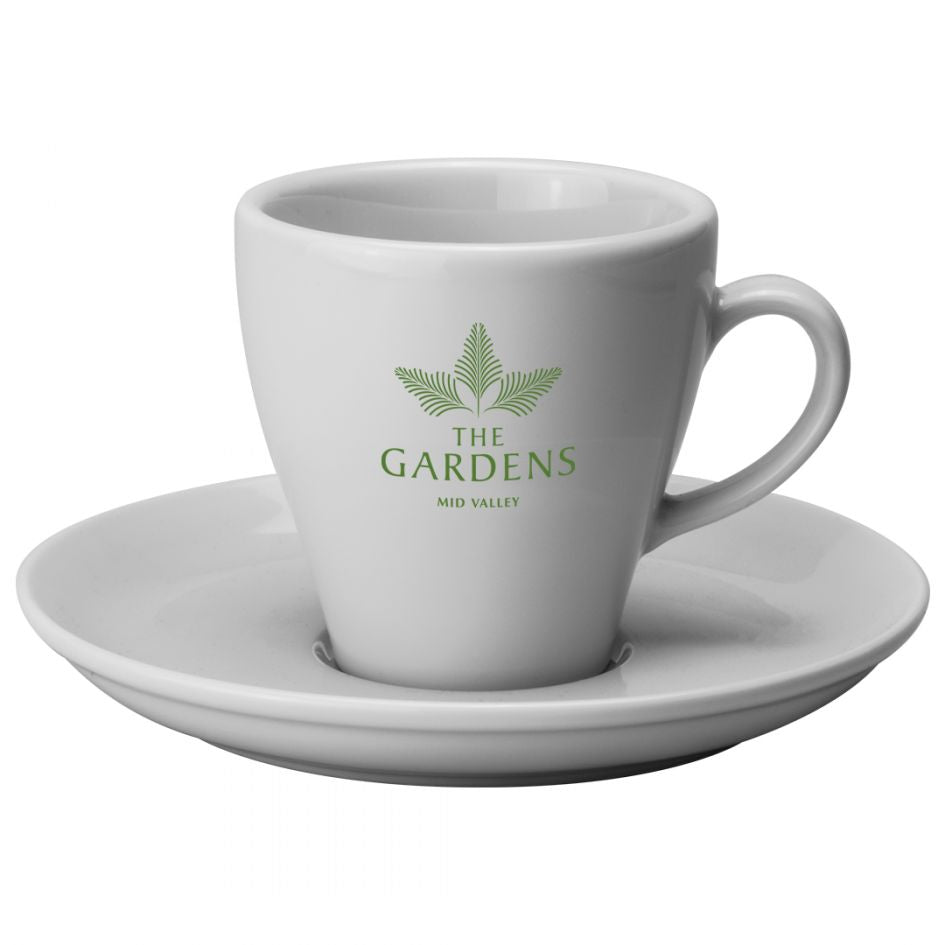 Torino cup & Saucer 220ml Cup & Saucers Black and White London