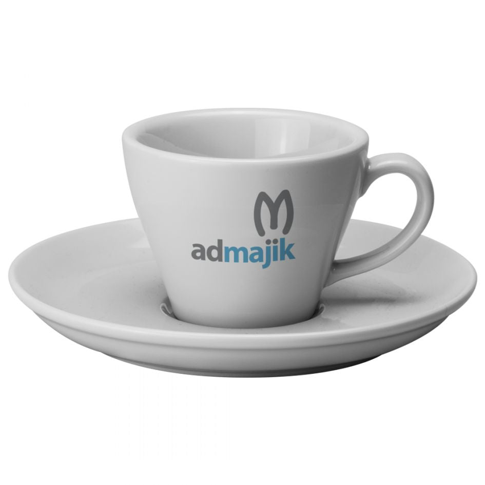 Torino Cup and Saucer 180ml Cup & Saucers Black and White London