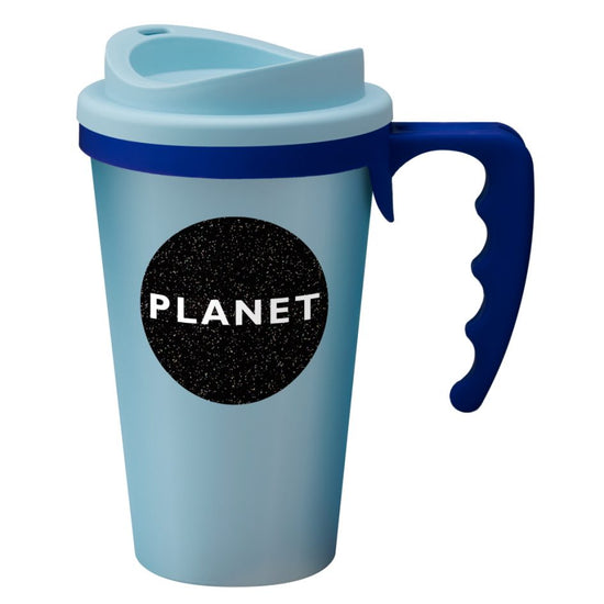 Universal Mug Light Blue Drinkware Black and White London