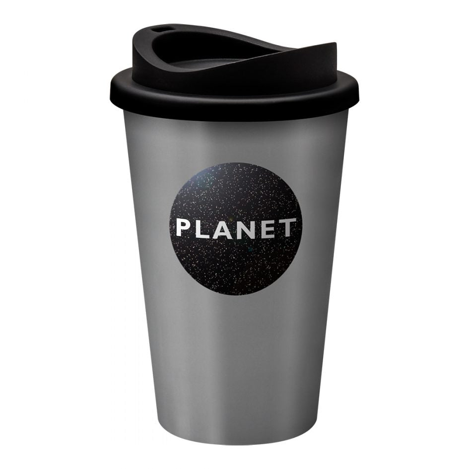 Universal Tumbler Silver Drinkware Black and White London