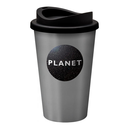 Universal Tumbler Silver Drinkware Black and White London