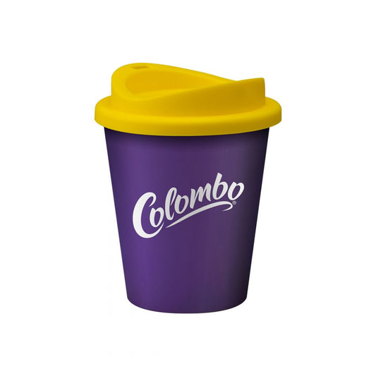 Universal Vending Cup Purple Drinkware Black and White London