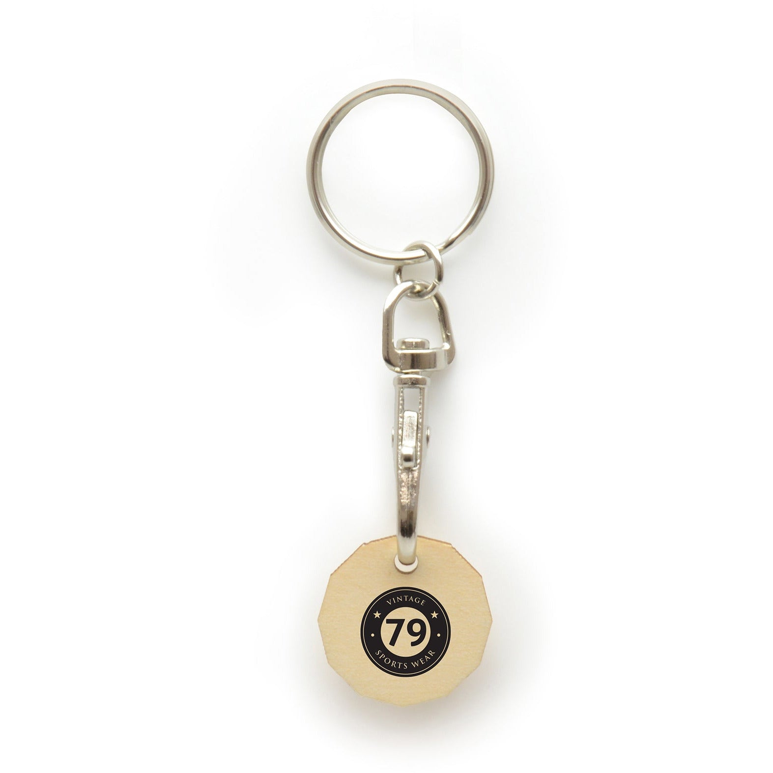 Wooden Trolley Coin  Black and White London