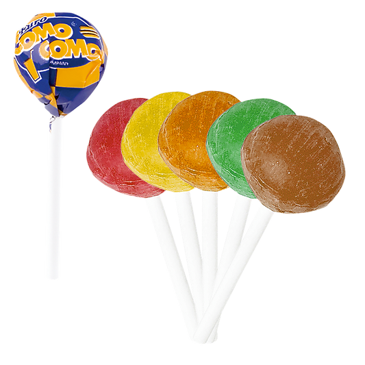 Classic flavoured ball lollipop  Black and White London