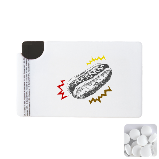 Mint card de luxe  Black and White London