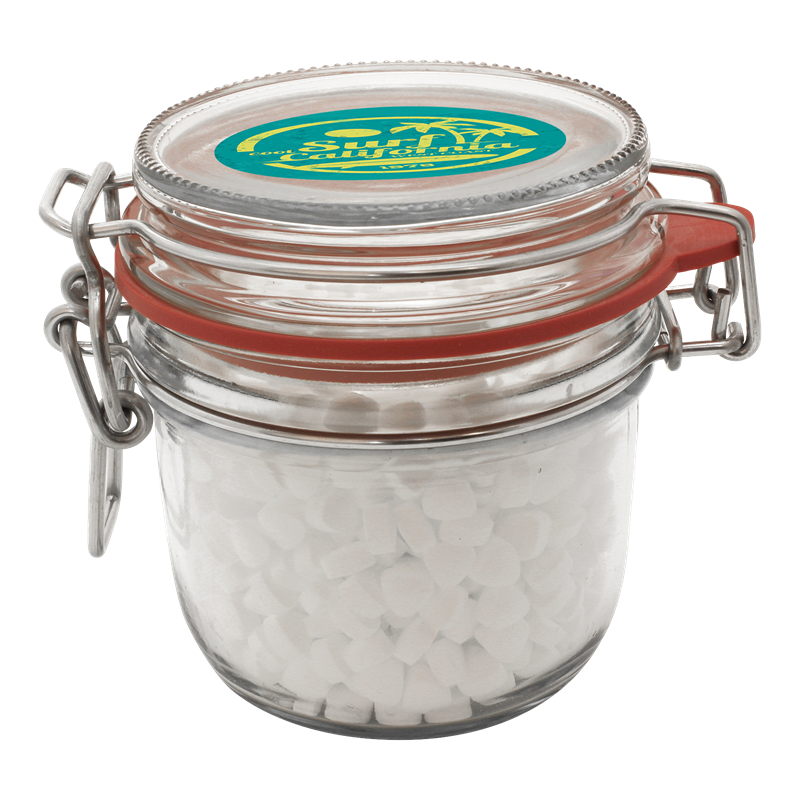 480g Glass jar filled with extra strong mints Sweets & Confectionery   