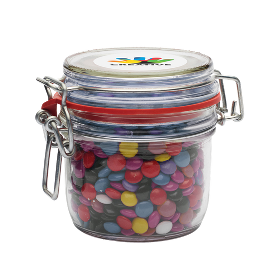500grGlass jar filled with milk choco's Sweets & Confectionery   