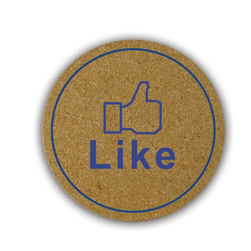 Cork Coaster (Round) Coasters & Placemats Black and White London