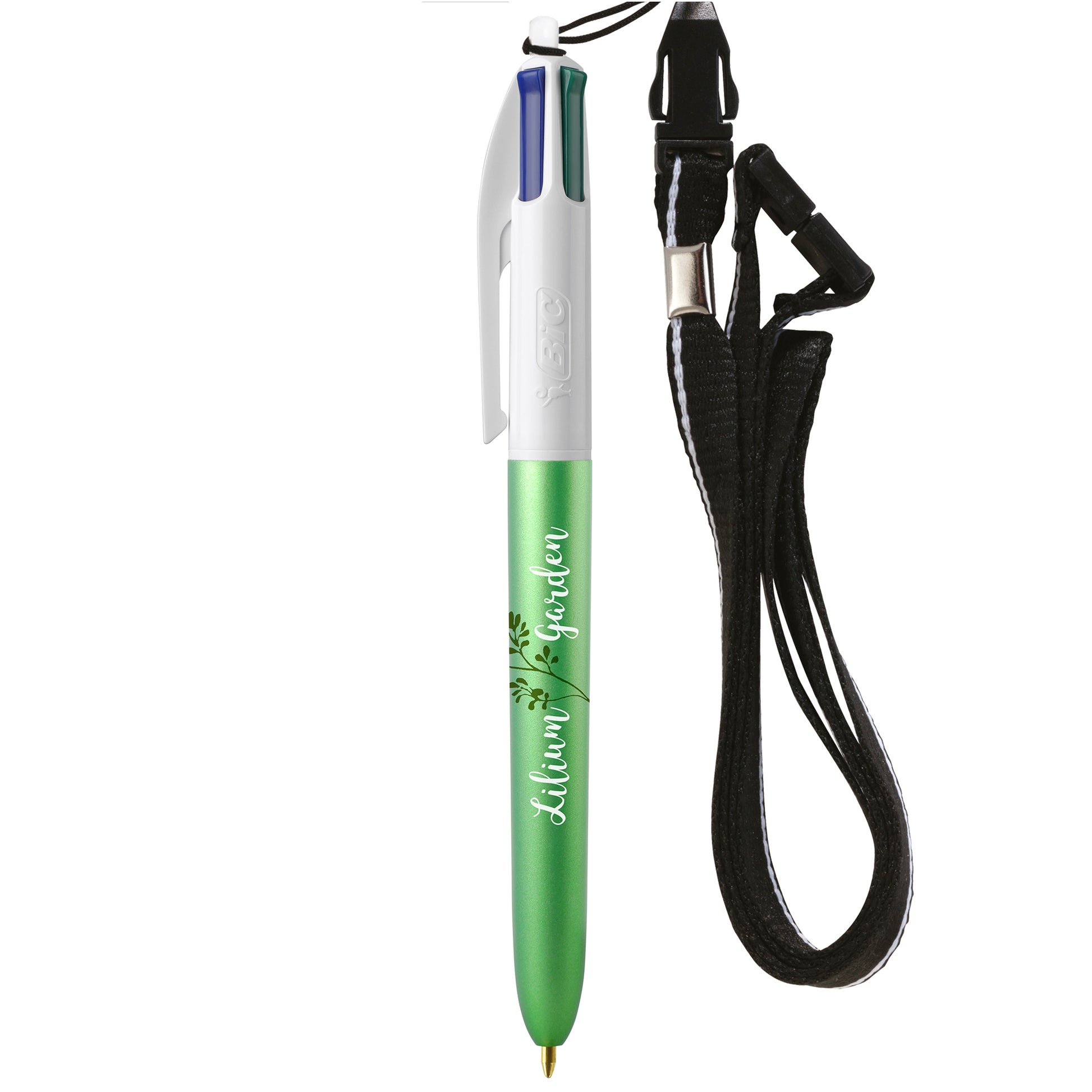 BIC® 4 Colours Glacé with Lanyard BIC® Stationery   