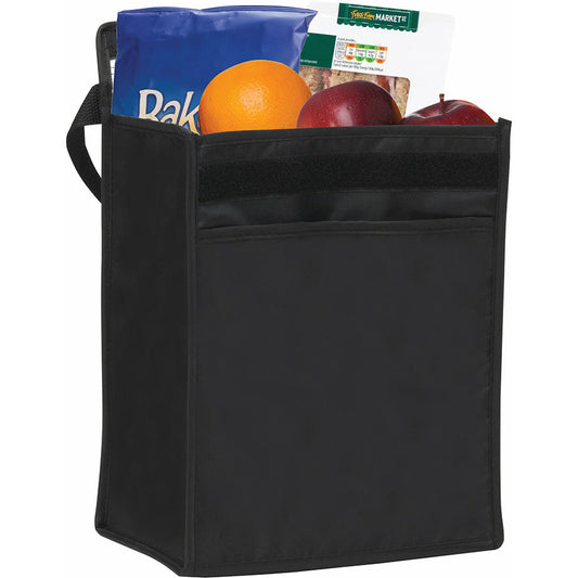 Tonbridge Eco Lunch Cooler Bag 210d R-Pet fabric Black and White London