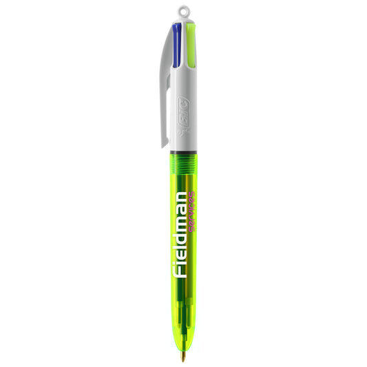 BIC® 4 Colours Fluo ballpen BIC® Stationery Black and White London