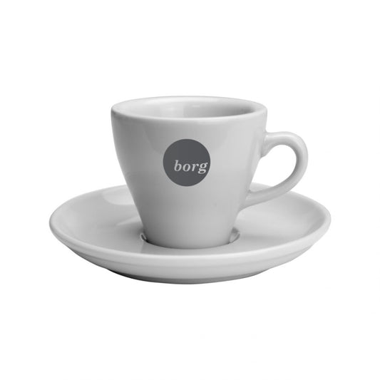 Torino Espresso cup & saucer 90 Black and White London