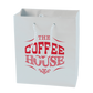 Large Custom Matte Paper Bags  Black and White London